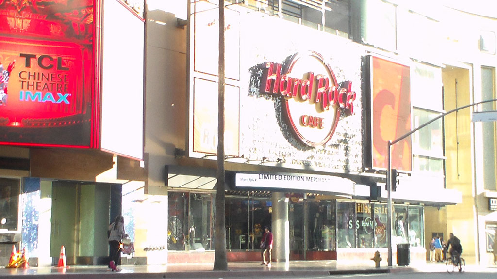 hard rock cafe hollywood, ca